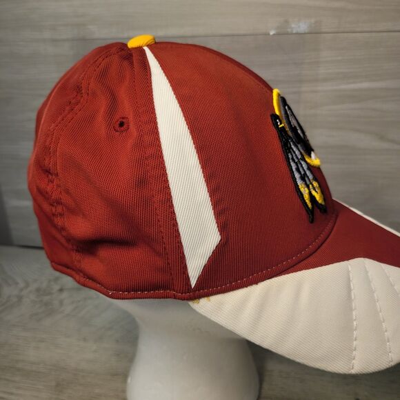 Reebok NFL Authentic Sideline Washington Redskins Logo Cap Hat Fitted Flex Fit - Picture 6 of 10